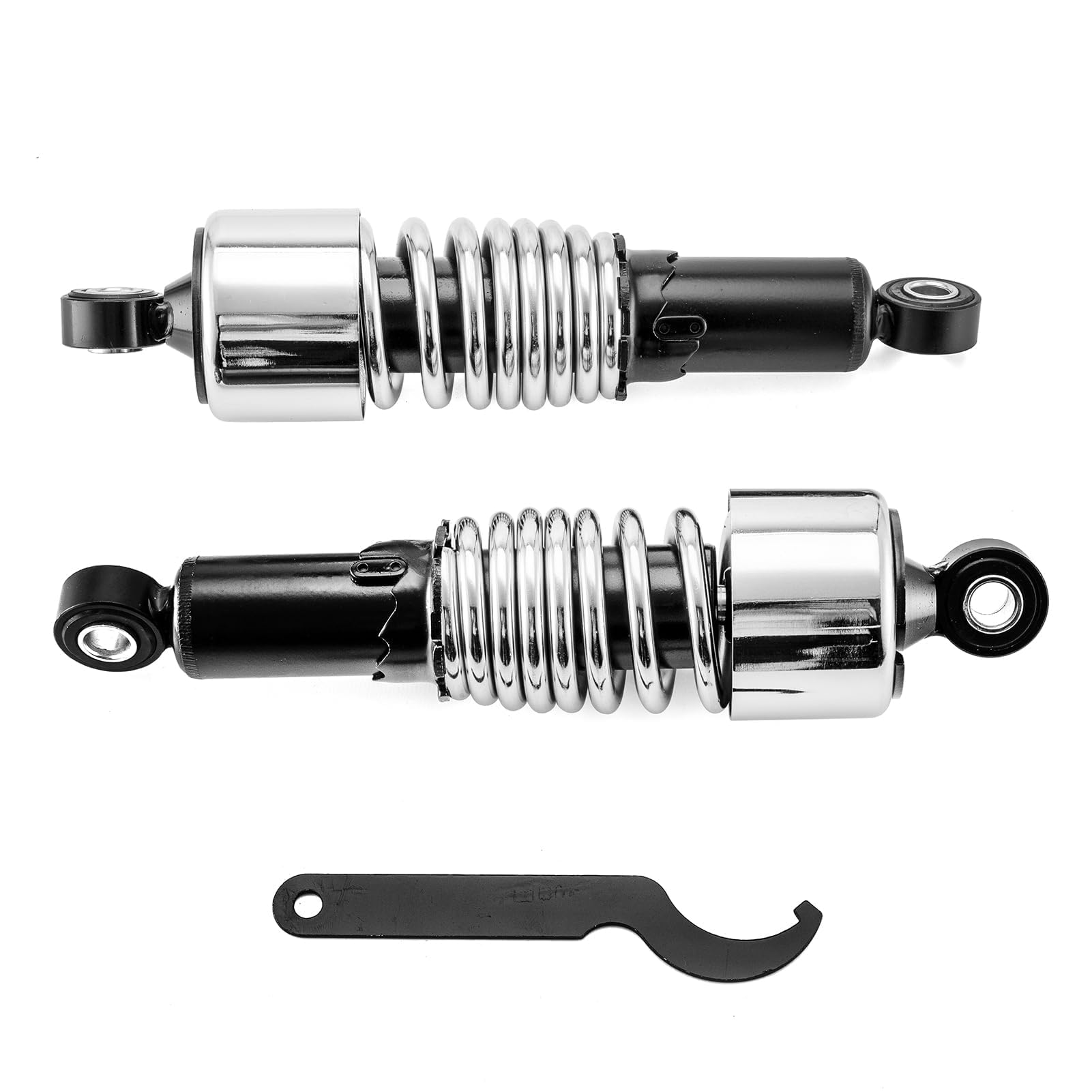 Weisen Rear Shocks Lowering Kit 10.5 Inch Preload Adjustable Compatible With 1980-2024 Harley Davidson Touring Tour Glide Electr