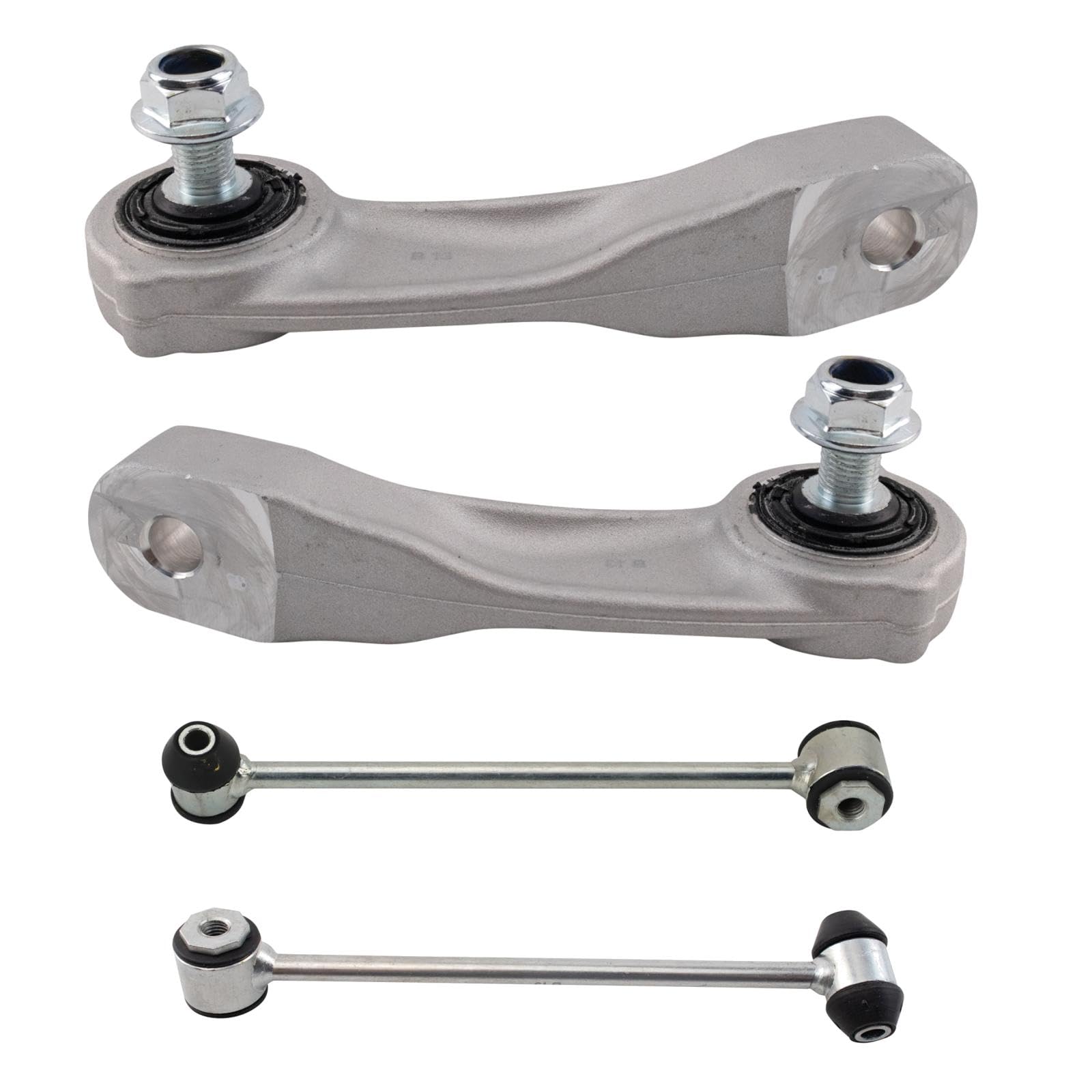 Trq Front & Rear Sway Bar Stabilizer Link Set Compatible With 2015-2020 Mercedes-Benz C300 2019-2020 Cls450 2017-2019 E300 2020
