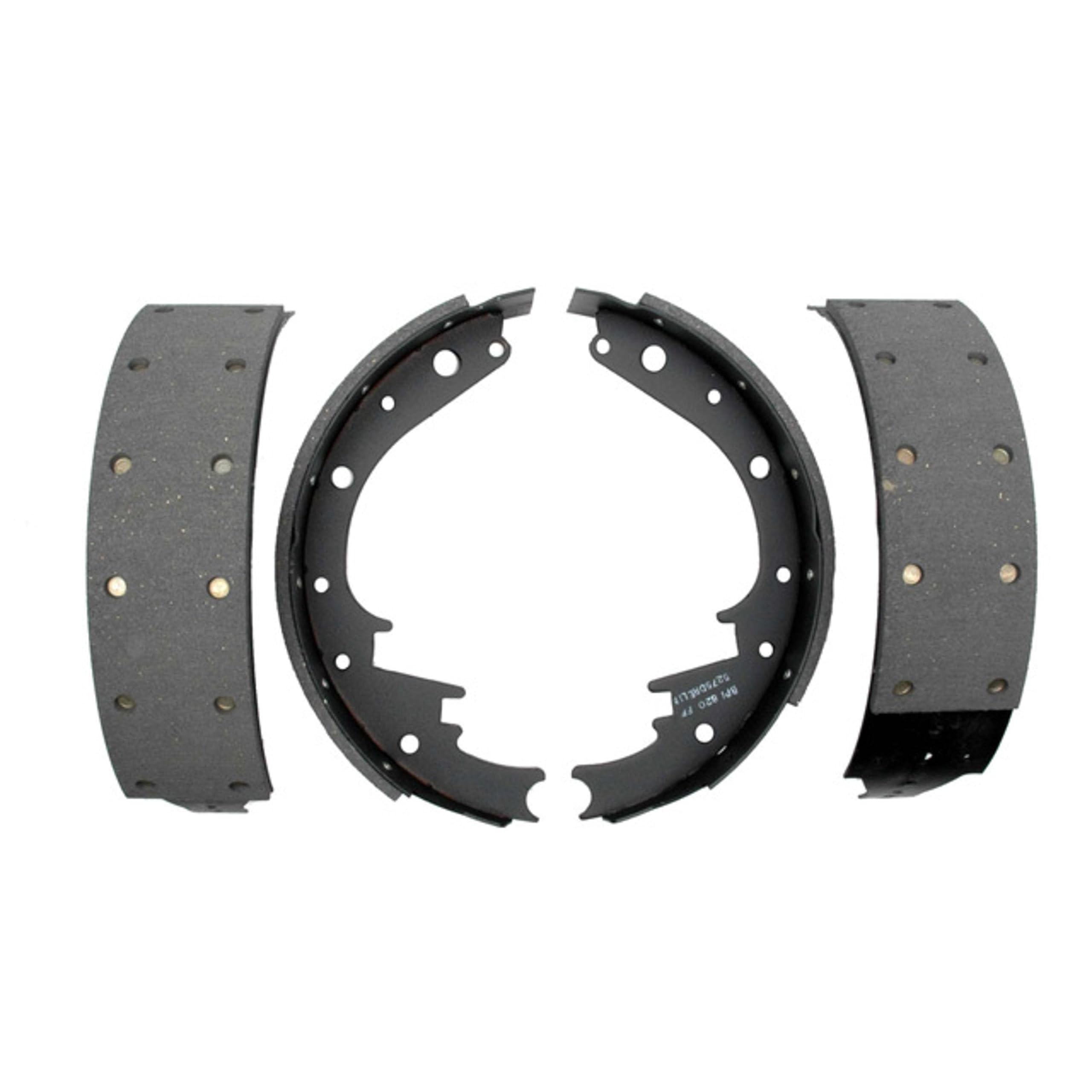 ACDelco Gold 17473R Riveted Rear Drum Brake Shoe Set