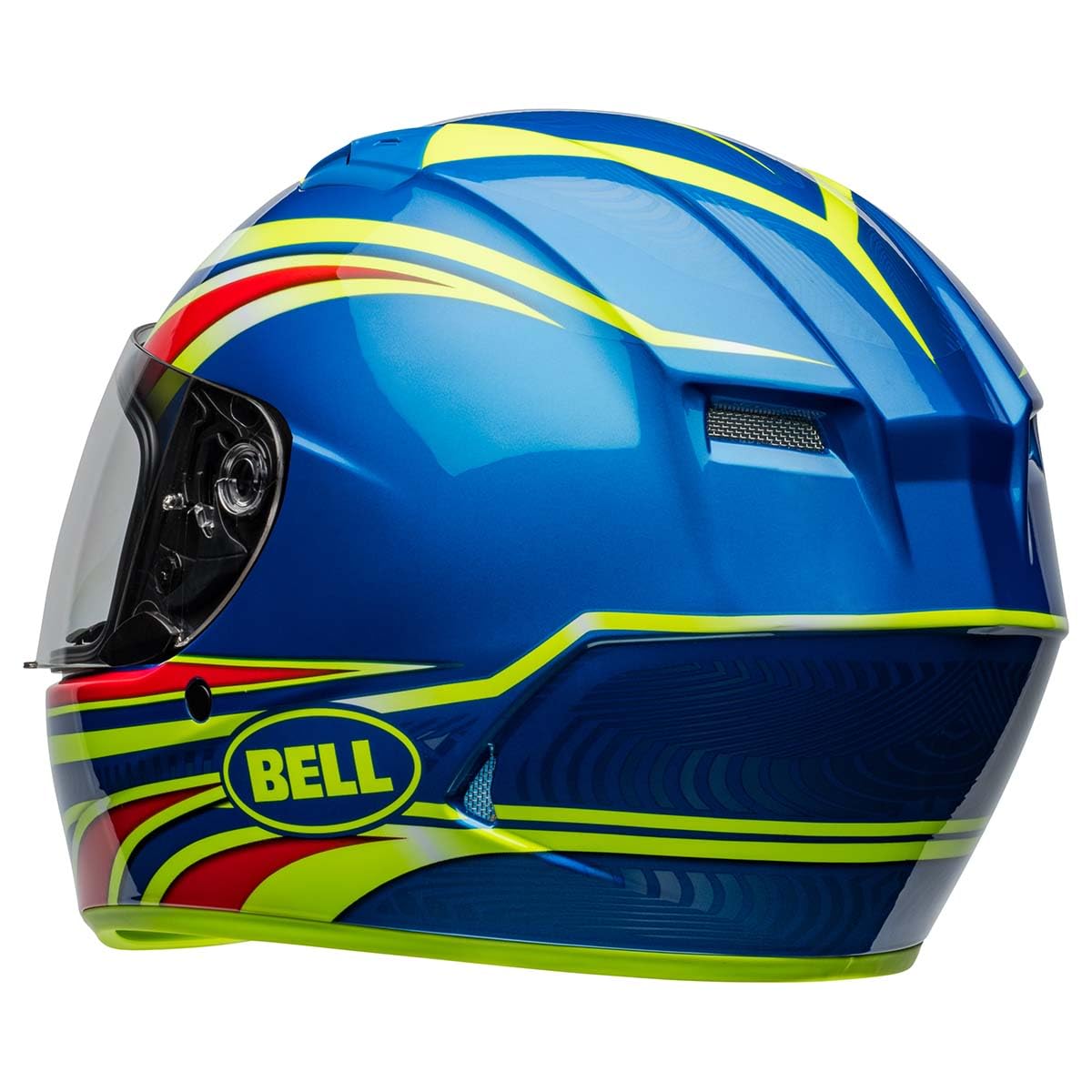 Bell Qualifier Full-Face Motorcycle Helmet (Gloss Conduit Retina Sear/Blue - Medium)