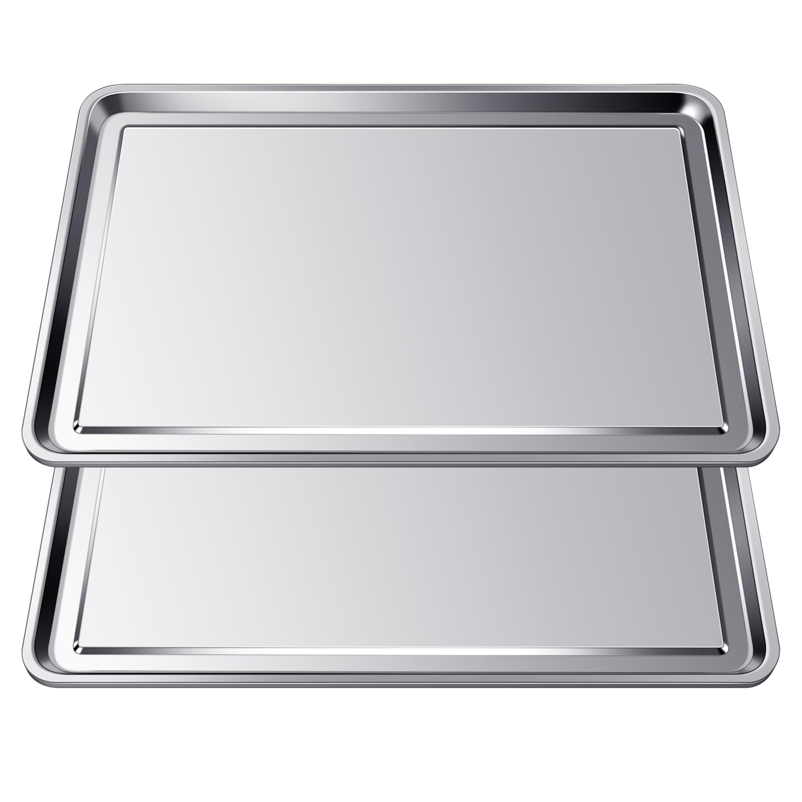 Gisafai Stainless Steel Oil Drip Pan for Under Car Metal Automotive 35.43 x 23.62 Inch Large Drip Tray Oil Catch Pan Replacement