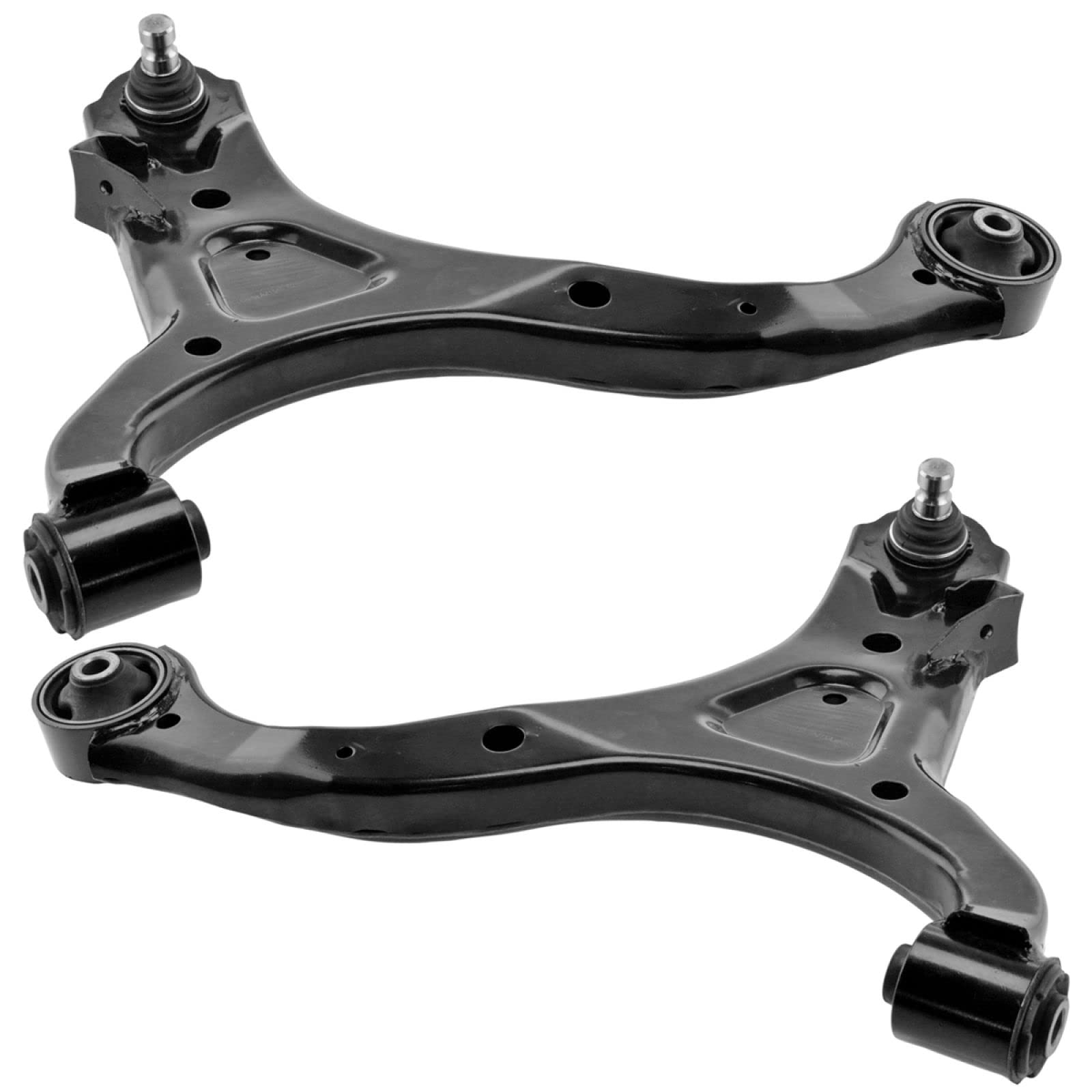 Trq Front Lower Control Arm With Ball Joint Set Compatible With 2007-2012 Hyundai Santa Fe 2011-2013 Kia Sorento