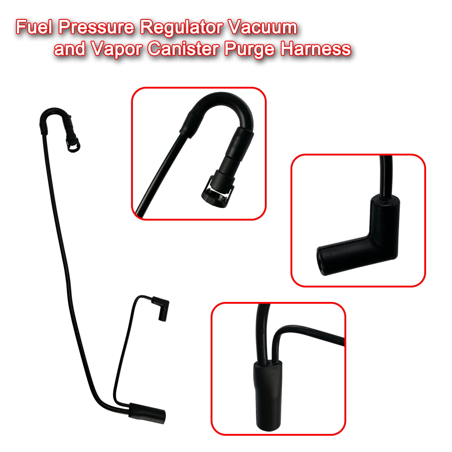 Koxuyim Fuel Pressure Regulator & Purge Harness for Chevrolet, Buick, Pontiac - Model 24506671