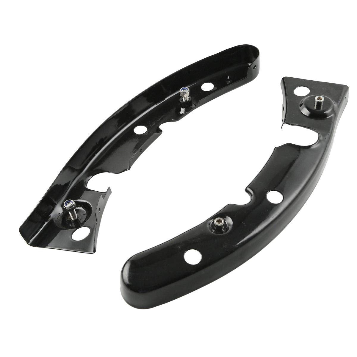 TCT-MOTORPARTS Rear Fender Strut Cover for Harley Touring 2009-2013, Black Iron