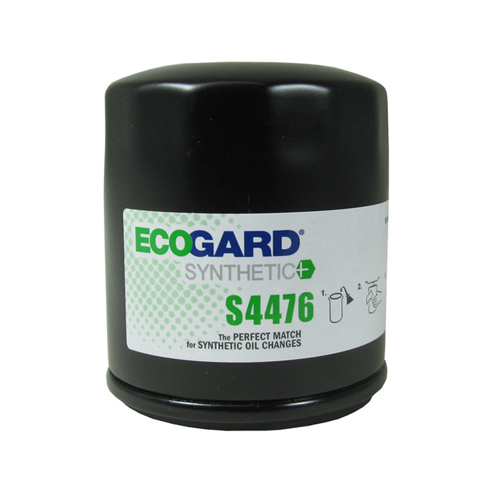 Ecogard S4476 Premium Spin-On Engine Oil Filter For Synthetic Oil Fits Toyota Corolla 1.8L 1993-2021, Camry 2.2L 1992-2001, Priu