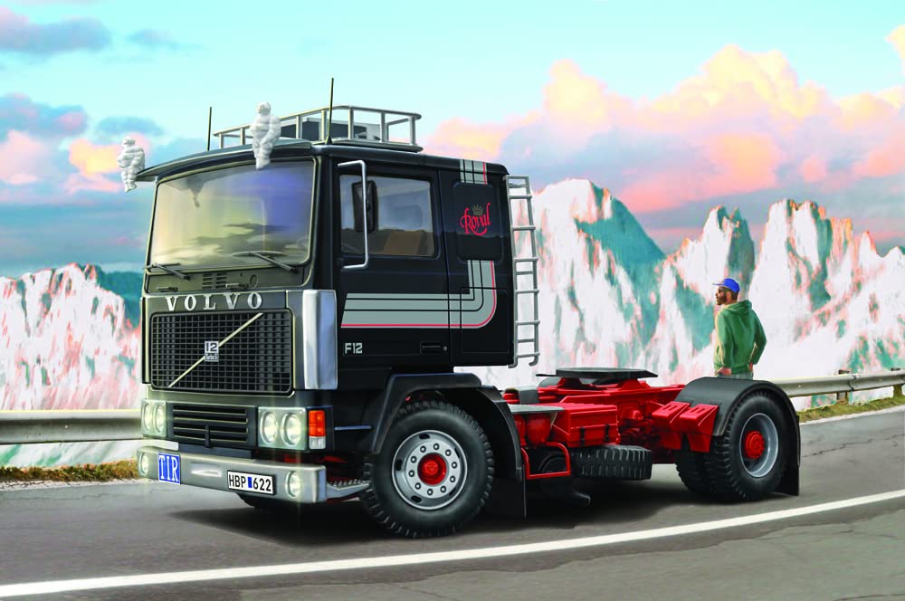 Itareli It3957 Volvo F-12 Intercooler, Roll Roof With Accessories, Plastic Model, Molded Color