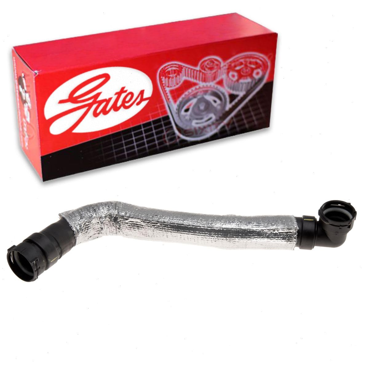 Gates Upper Radiator Coolant Hose compatible with Ford F-250 Super Duty 6.7L V8 2011-2016