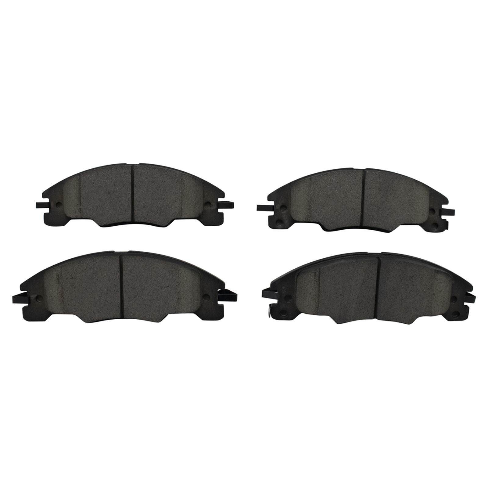 TRQ Front Brake Pads Ceramic Compatible with 2008-2011 Ford Focus