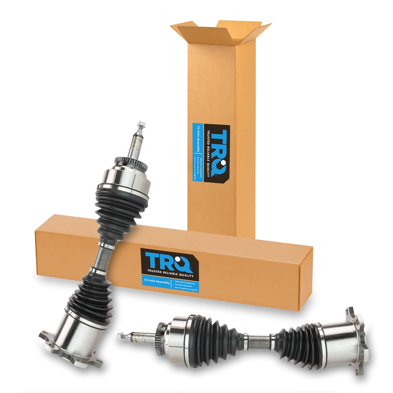 Trq Front Cv Axle Shaft Assembly Set Compatible With 2003-2006 Ford Expedition 2004-2008 F-150 2006-2008 Lincoln Mark Lt Navigat