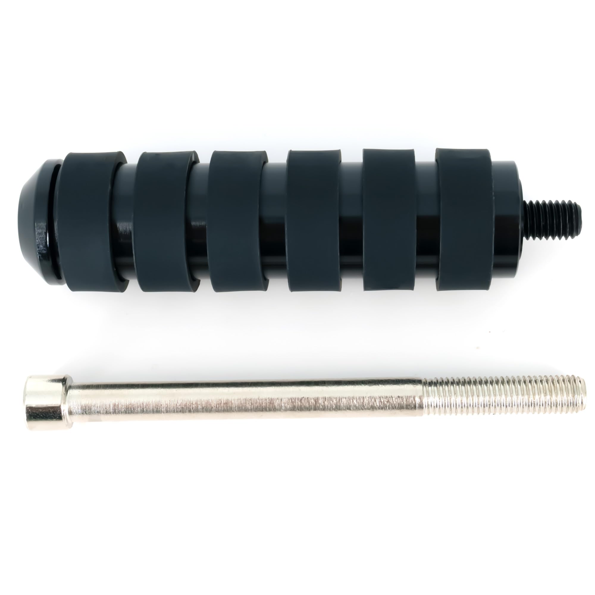 Generic Motorcycle Shift Peg, 3.8" Extended Toe, Alloy Steel, Black, Model SP-3.8 for Harley Softail, Sportster, Dyna, Touring