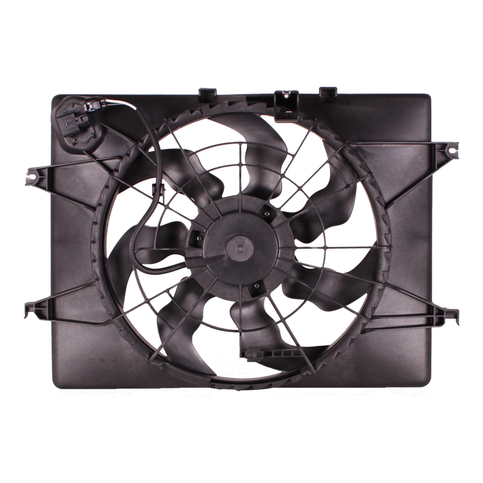 TYG Upgraded Cooling Fan Assembly for 2011-2013 Kia Optima 2.4L | Racing-Level OE Replacement Engine Radiator for 25380-3R170 |