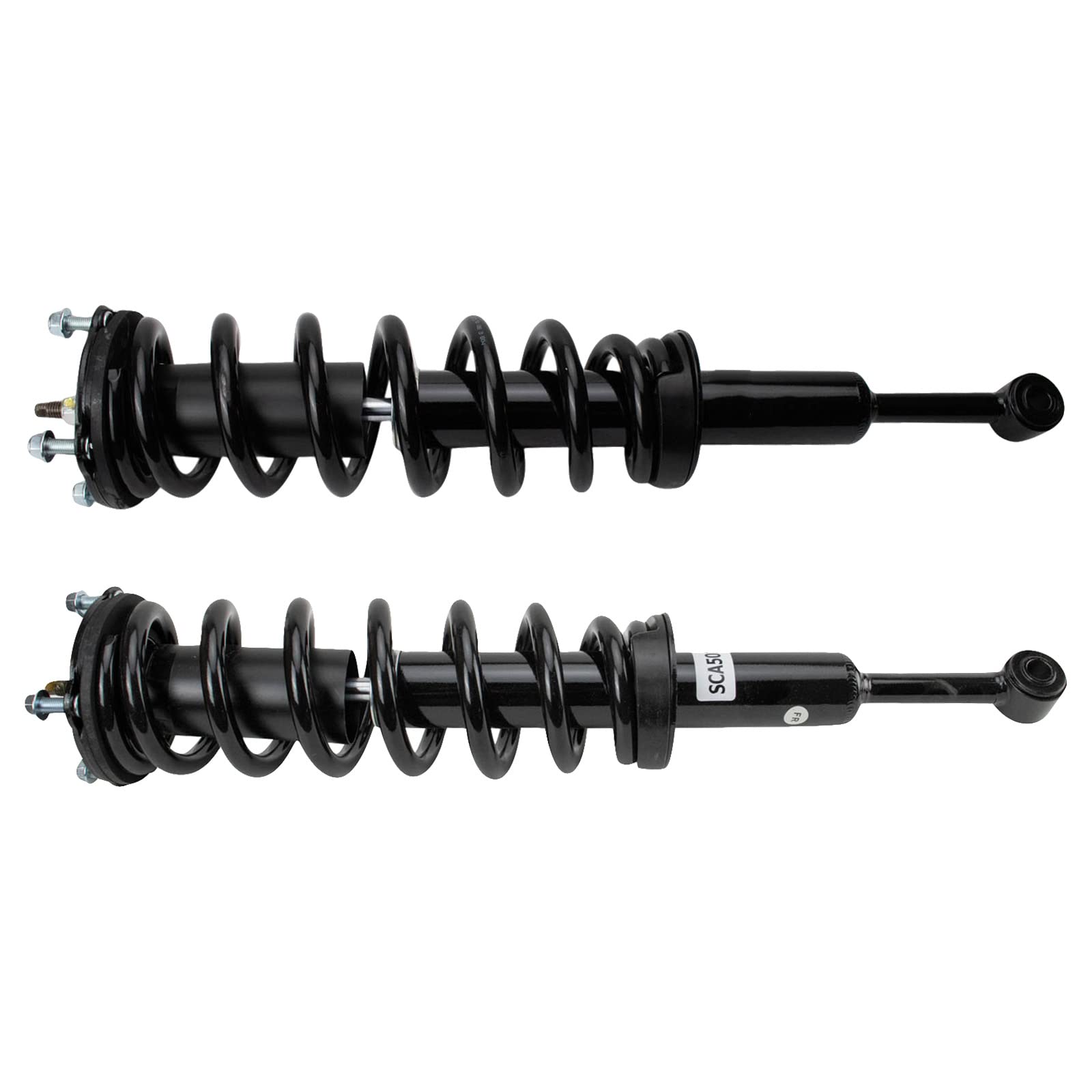 Trq Front Shock & Spring Assembly Set Compatible With 2008-2022 Toyota Sequoia