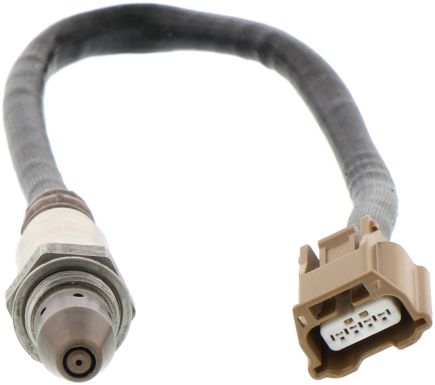 Bosch 18133 Oxygen Sensor - Compatible with Select Infiniti EX35, FX35, G37, M35h, M37; Nissan 370Z, Altima, Armada, Cube, Front