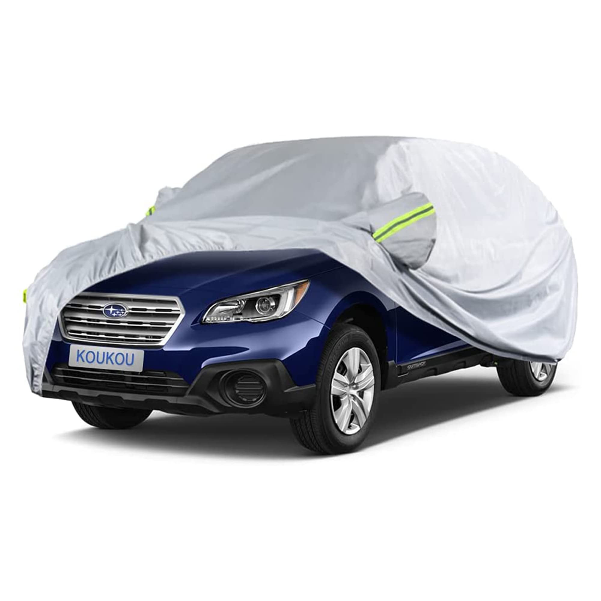 Koukou Suv Car Cover Custom Fit Subaru Outback From 1994 To 2025, Waterproof All Weather For Automobiles, Sun Rain Dust Snow Pro
