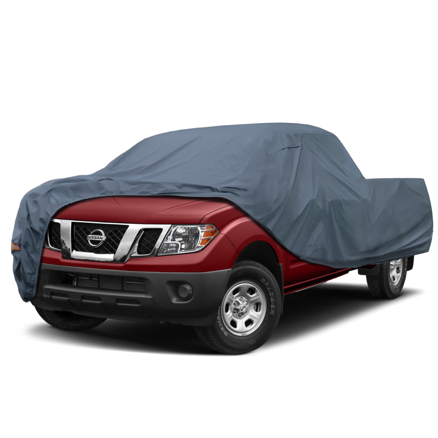 Gunhyi 16 Layers Truck Cover Waterproof All Weater - See Vehicle Size Chart - Heavy Duty Outdoor Truck Pickup Cover For Ram 1500