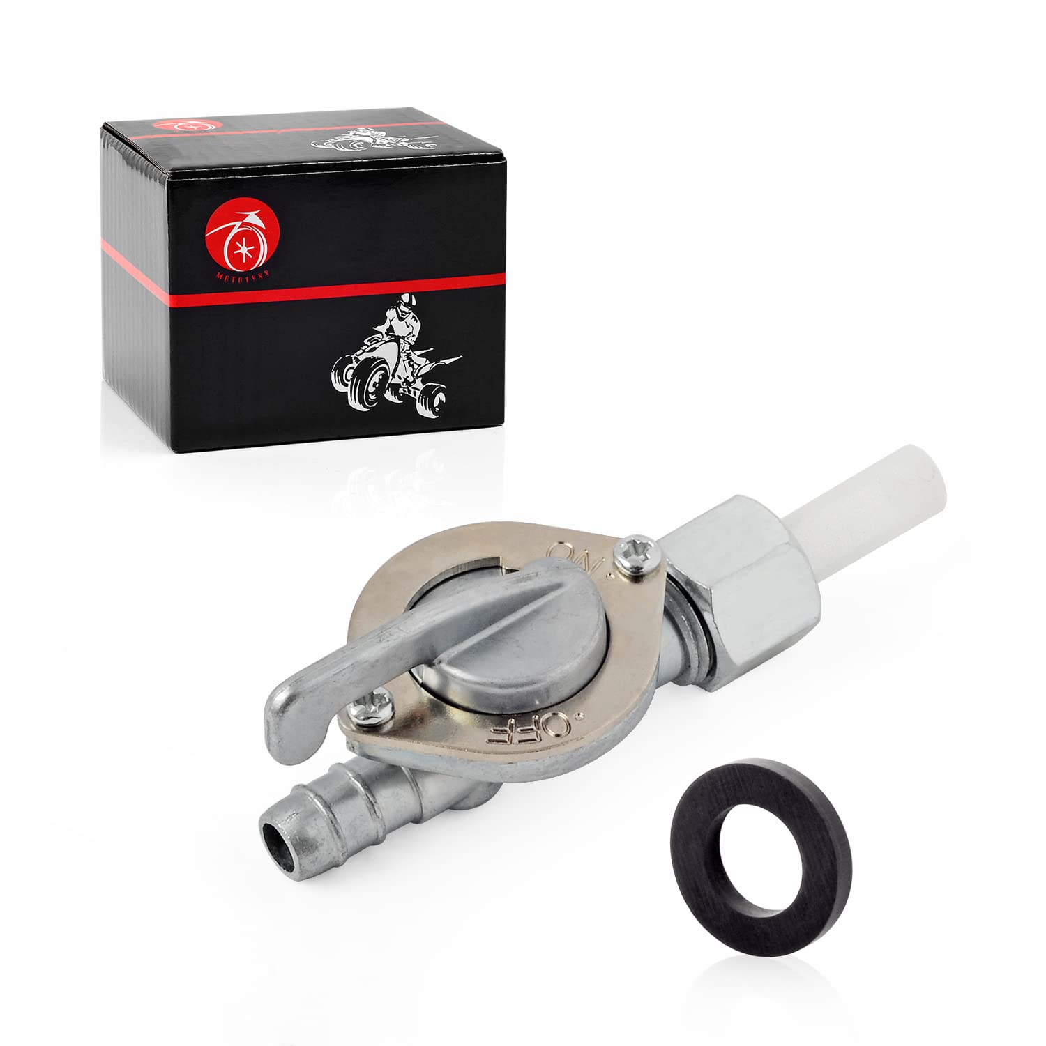 Fuel Valve Petcock 14mm 1973-1981 For Yamaha MX100 MX125 MX175 MX250 MX360 MX400 SC500 TT500 YZ100 YZ125 YZ175 YZ250 YZ360 YZ400