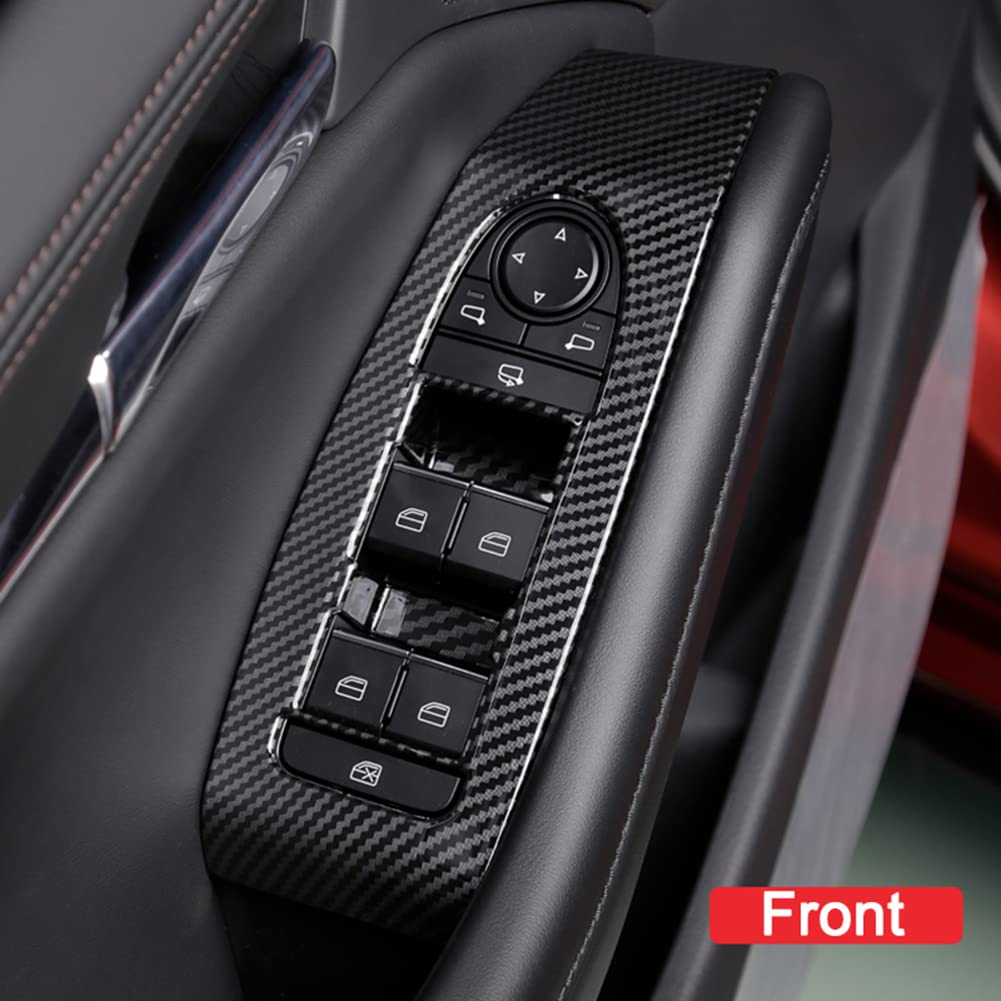 Aokio Compatible With 2020 2021 2022 2023 2024 2025 Mazda 3 Accessories Door Window Switch Panel Cover Door Lock Control Button Trim For Mazda Cx30 Accessories