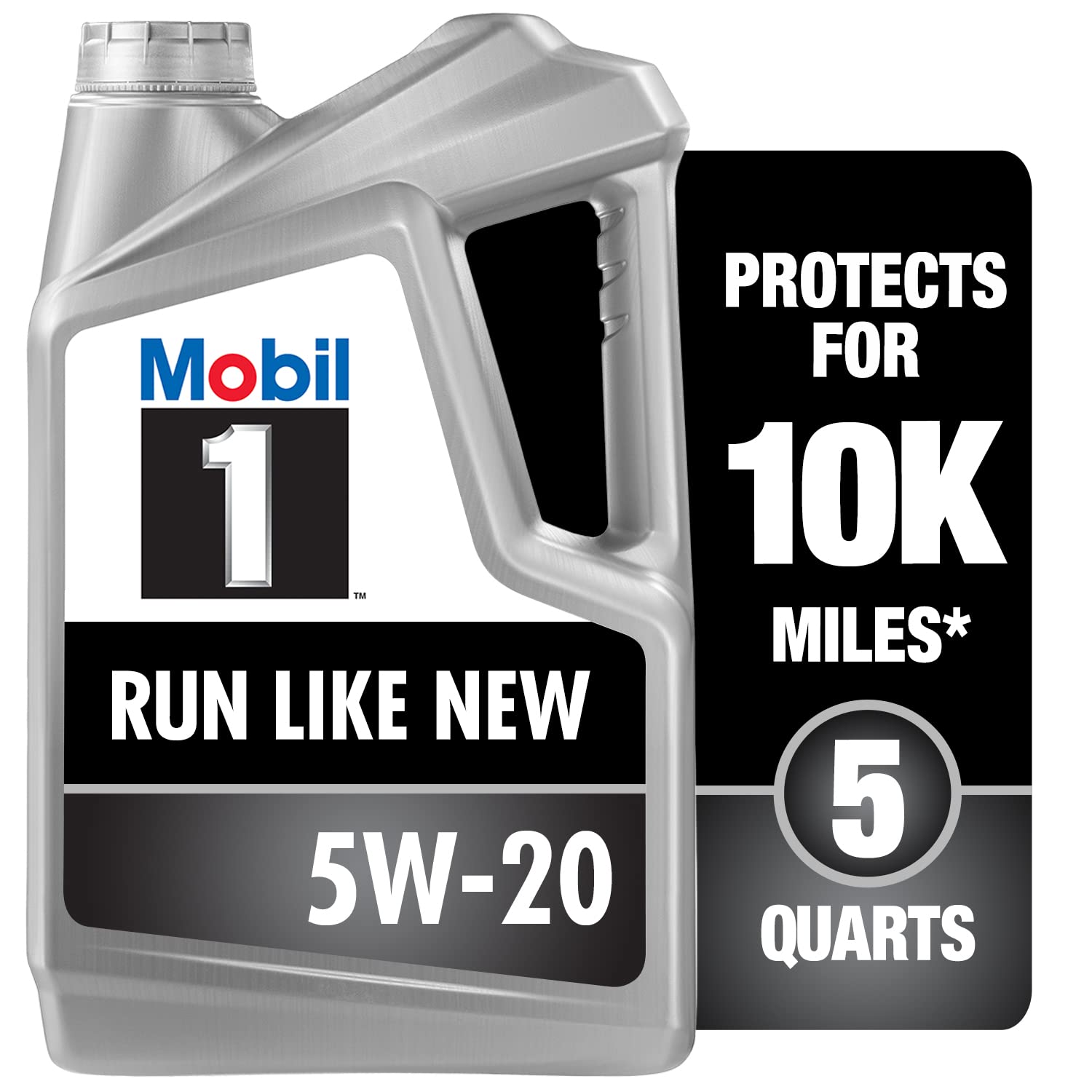 Mobil 1 Advanced Full Synthetic Motor Oil 5W20, 5 Quart