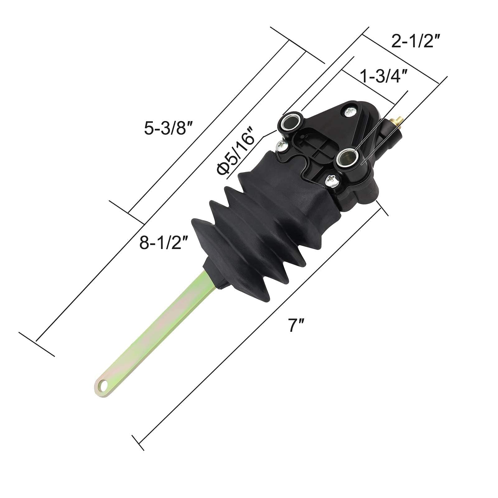 SecosAutoparts Height Control Leveling Valve for International Freightliner Peterbilt Trucks - Model 4640070040