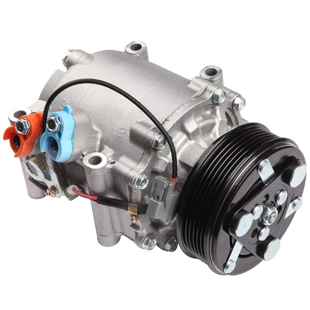 cciyu Air Conditioning Compressor 2002-2005 for Honda Civic 1.7L Auto Repair Compressors Assembly AC Compressor with Clutch for 