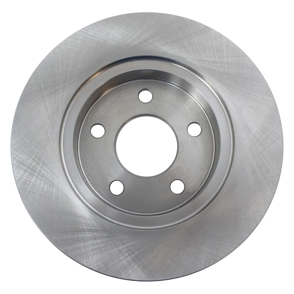 Trq Rear Brake Rotors Set Solid Compatible With 2005-2008 Chevrolet Cobalt 2008-2010 Hhr 2004-2012 Malibu 2007-2009 Pontiac G5 2
