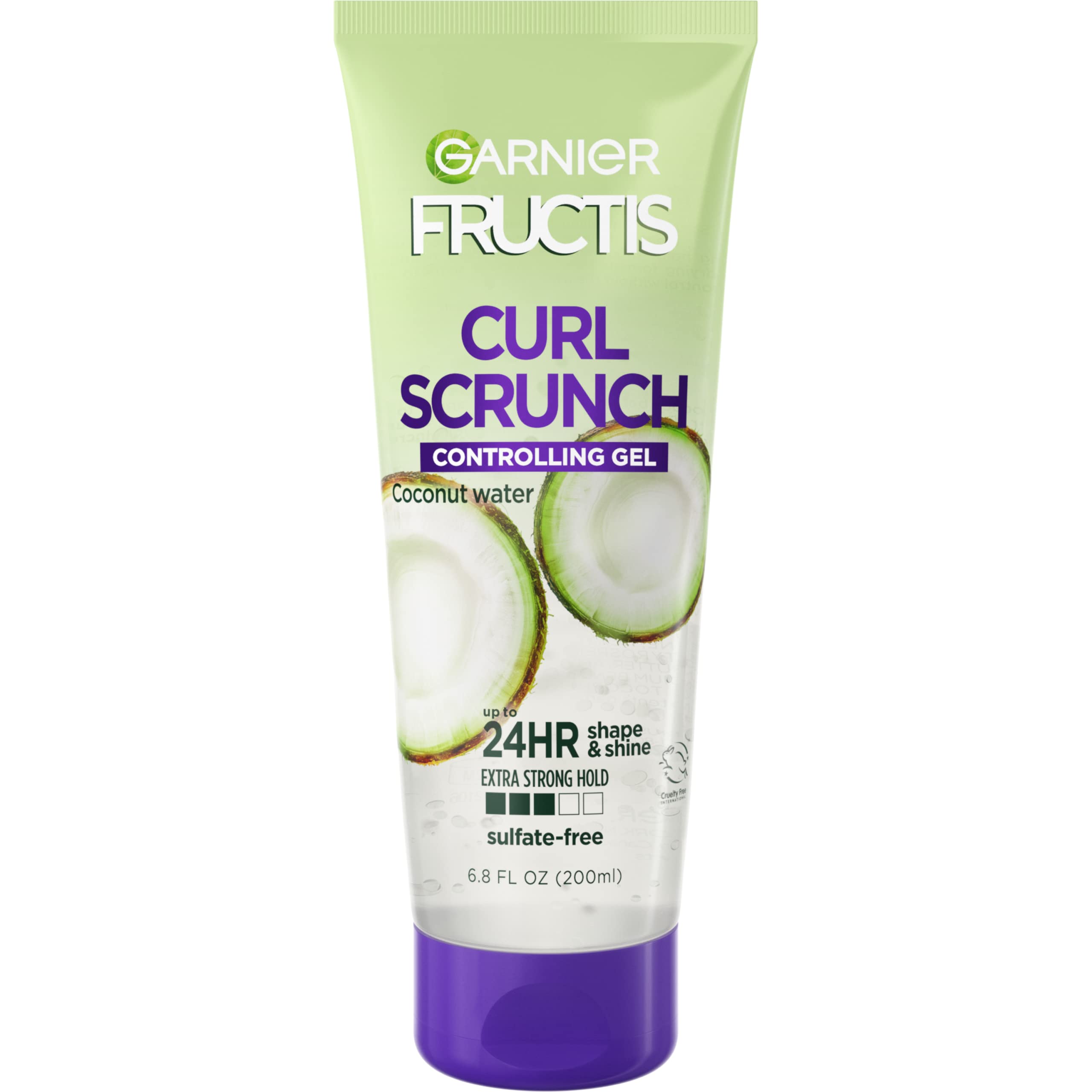Garnier Fructis Style Scrunch Controlling Gel  Curl  6.8 Fl Oz-New