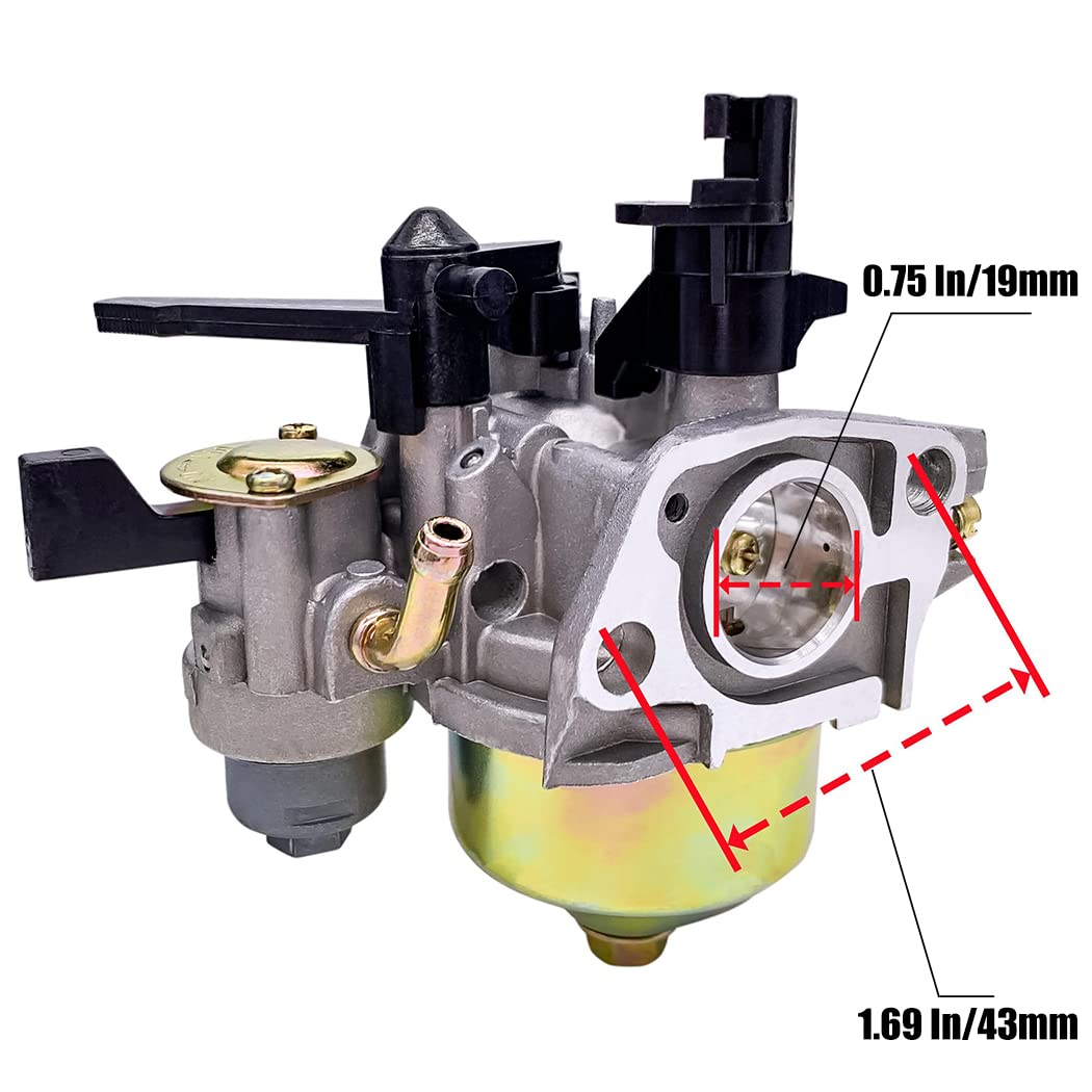 Carburetor Compatible With Coleman Powersports 196Cc Ct200U Ct200U-Ex Trail 200 Mini Bike Baja Ht65 Wr65 Carb With Gaskets Fuel