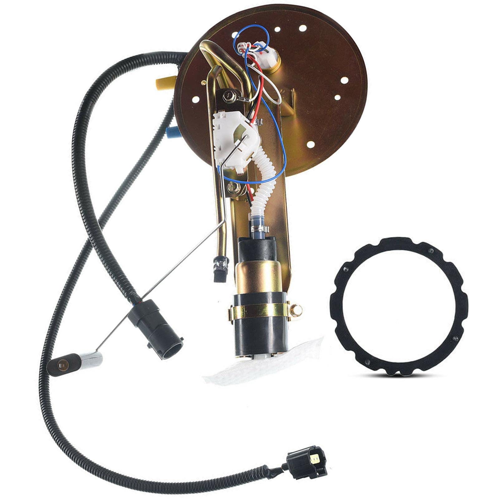 YHTAUTO Electric Fuel Pump with Sending Unit Compatible with Ford Crown Victoria Lincoln Town Car Mercury Grand Marquis 1998-200