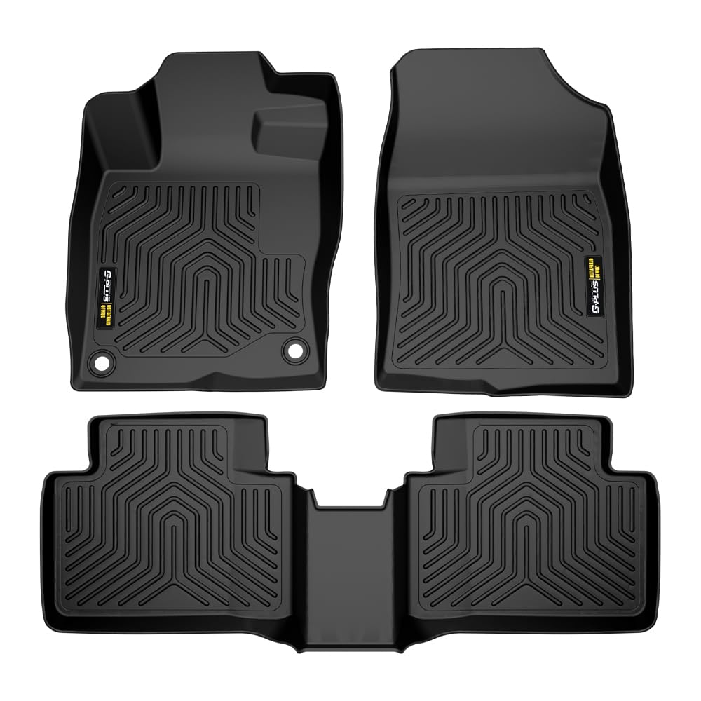 G-PLUS Floor Mats Compatible with 2016-2021 Honda Civic Sedan/Hatchback 4-Door,Fit 2016-2021 Honda Civic Coupe 2 Door,Cargo Line