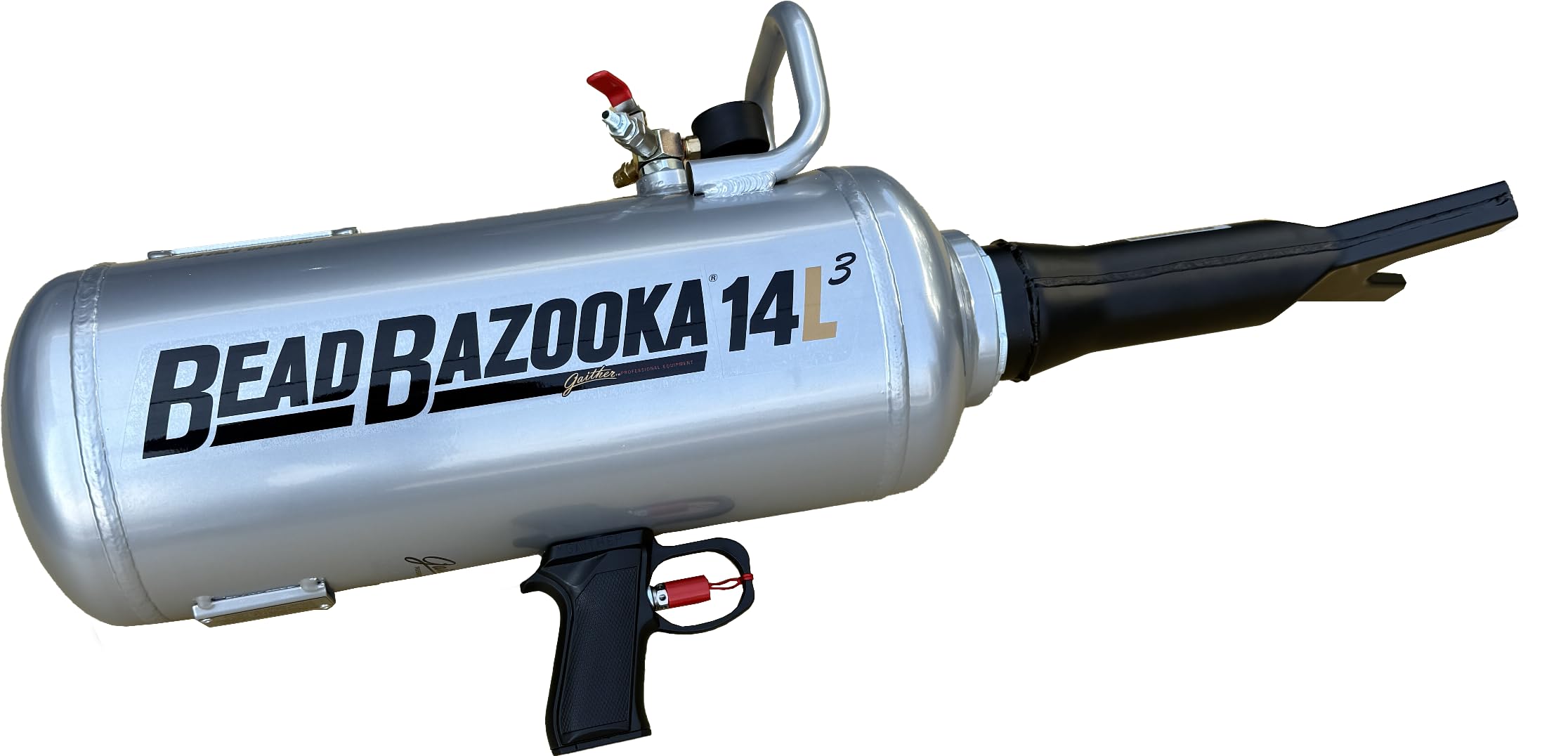 Gaither Tool Bead Bazooka 14L3, Professional Tire Bead Seater, 116 PSI, 14L Tank, for Car/Truck/Agricultural Tires