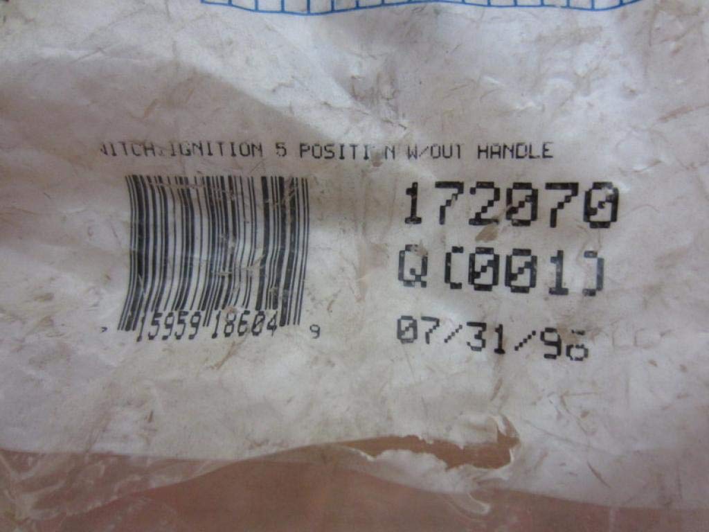 MILLER Ignition Switch 5 Position Model 715959595582 - Durable and Reliable