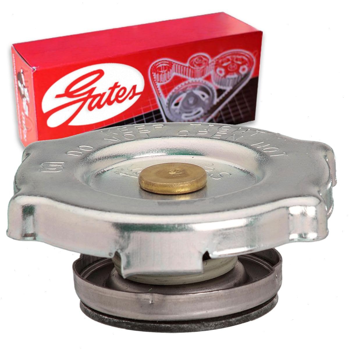 Gates Radiator Cap compatible with Dodge Ram 3500 5.7L 5.9L 6.7L 8.0L L6 V10 V8 1994-2010