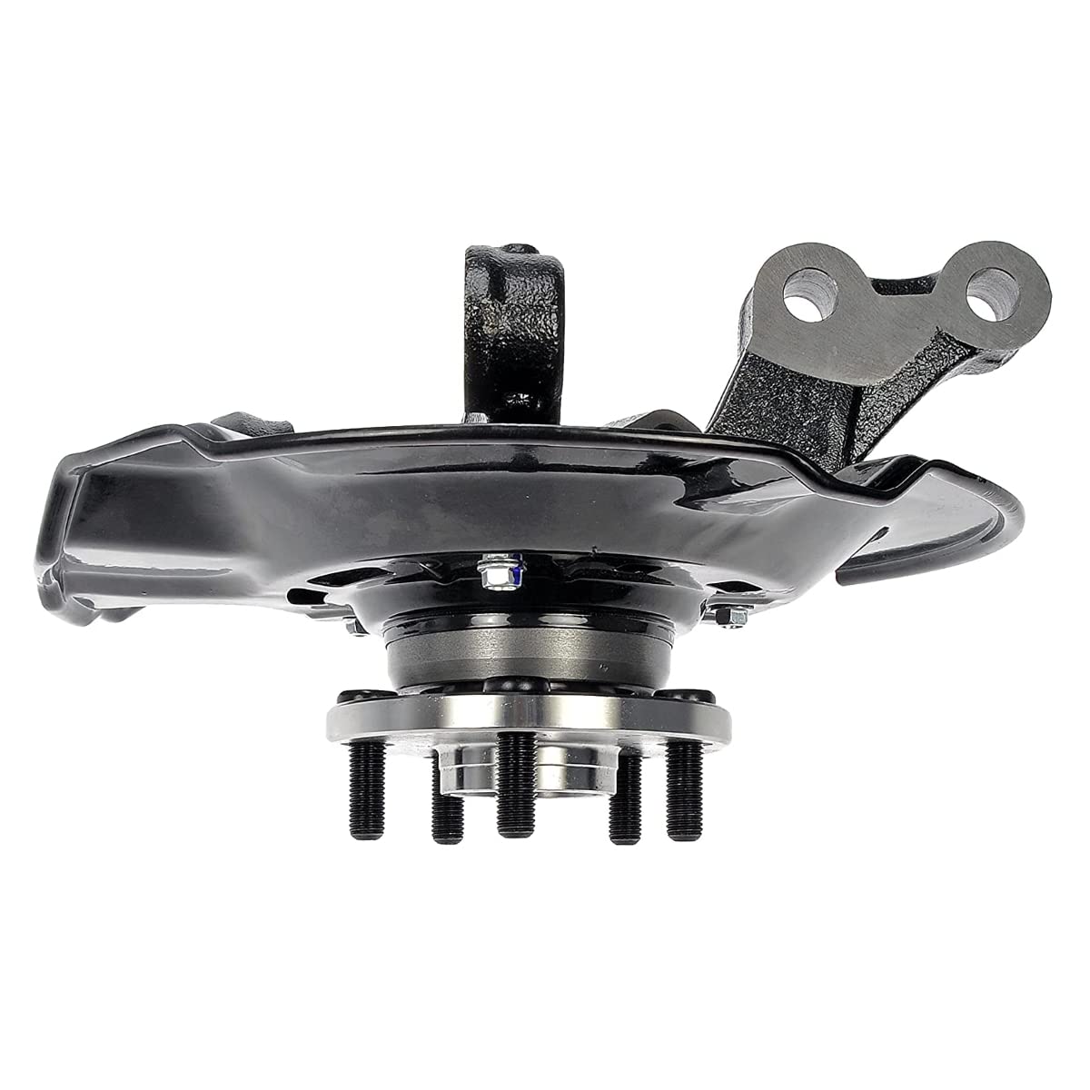 Auto Shack Front Steering Knuckle & Wheel Bearing Hub Assembly, 5 Lugs, Passenger Side Replacement for 2009-2013 Toyota Corolla Matrix, Black