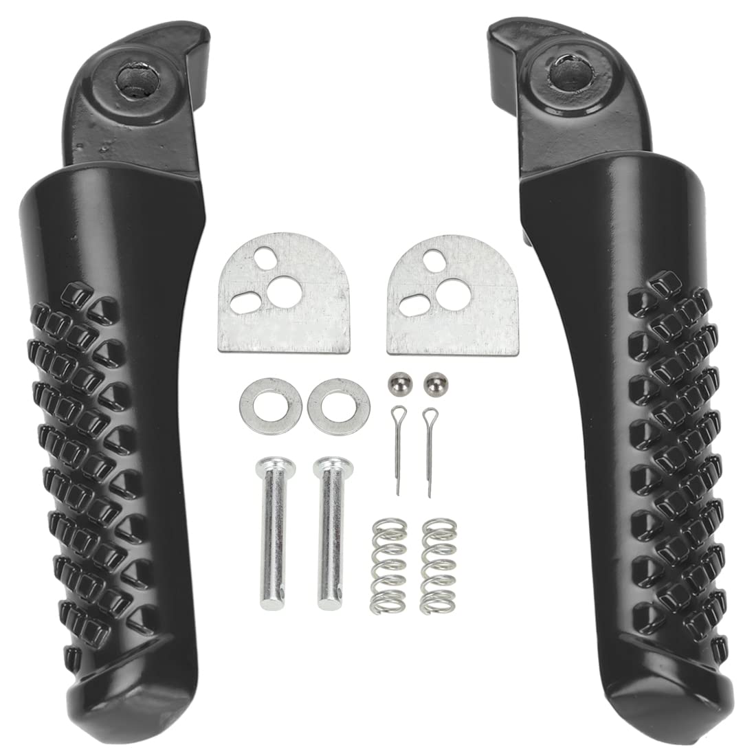 YOXUFA Mini Bike Foot Pegs Foot Rest Kit for Coleman Mini Bike CT200U Trail 200 CT200U-EX BT200X CT100U CC100X 97cc 100cc 3.0hp 