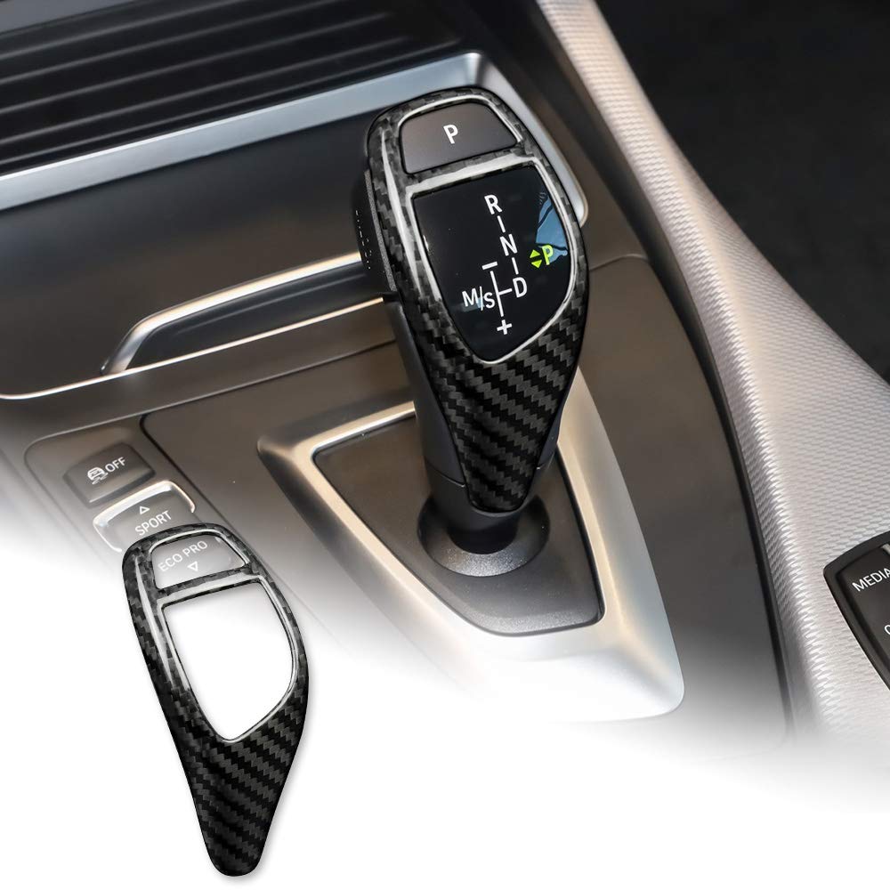 Airspeed Carbon Fiber Car Gear Shift Knob Cover Interior Trim For Bmw F20 F21 F22 F23 F30 F32 F33 F34 F35 F36 F06 F12 F13 F25 F26 F15 F16 I8 Accessories