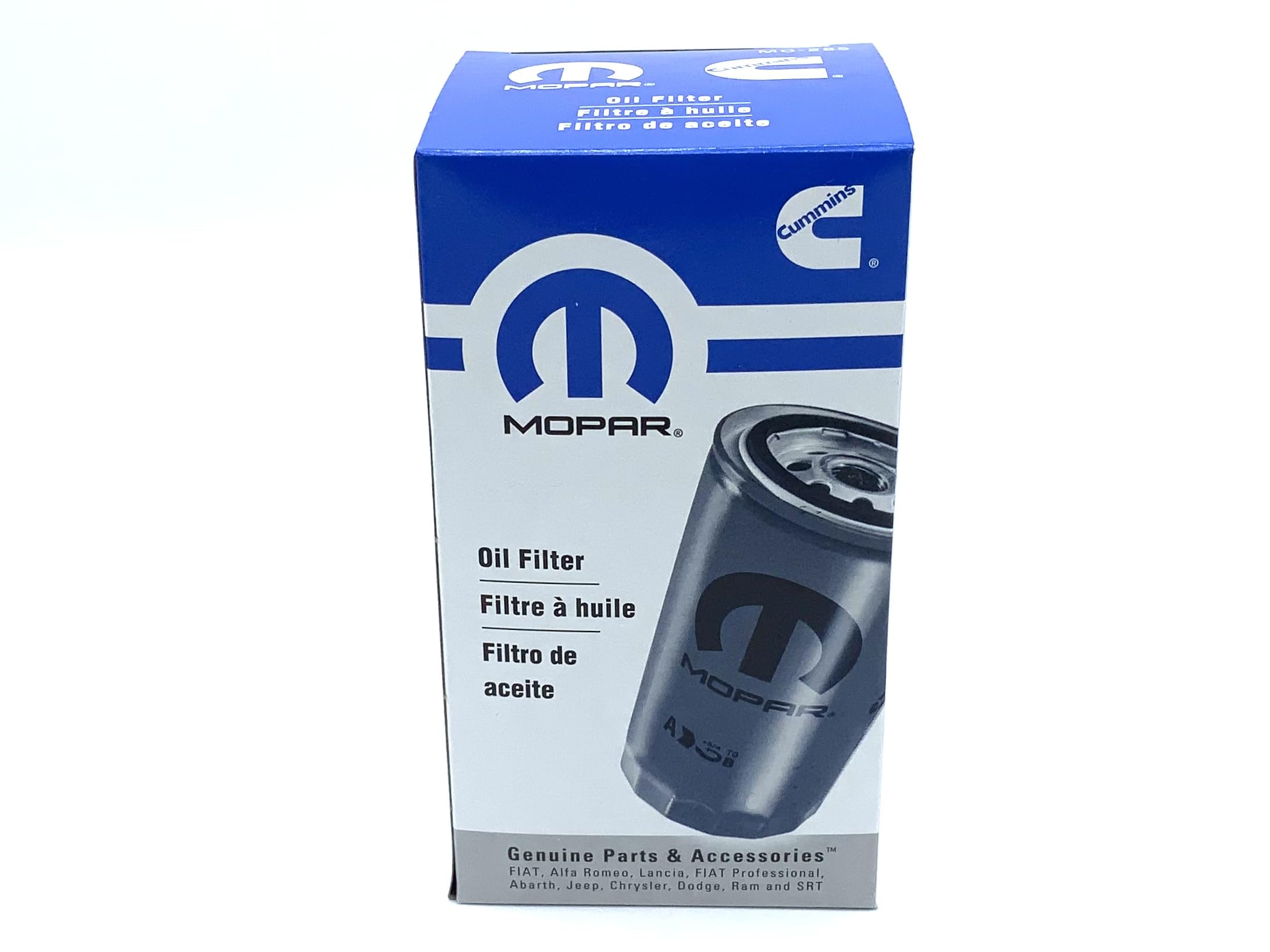 Genuine Chrysler Part 5083285Aa Oil Filter