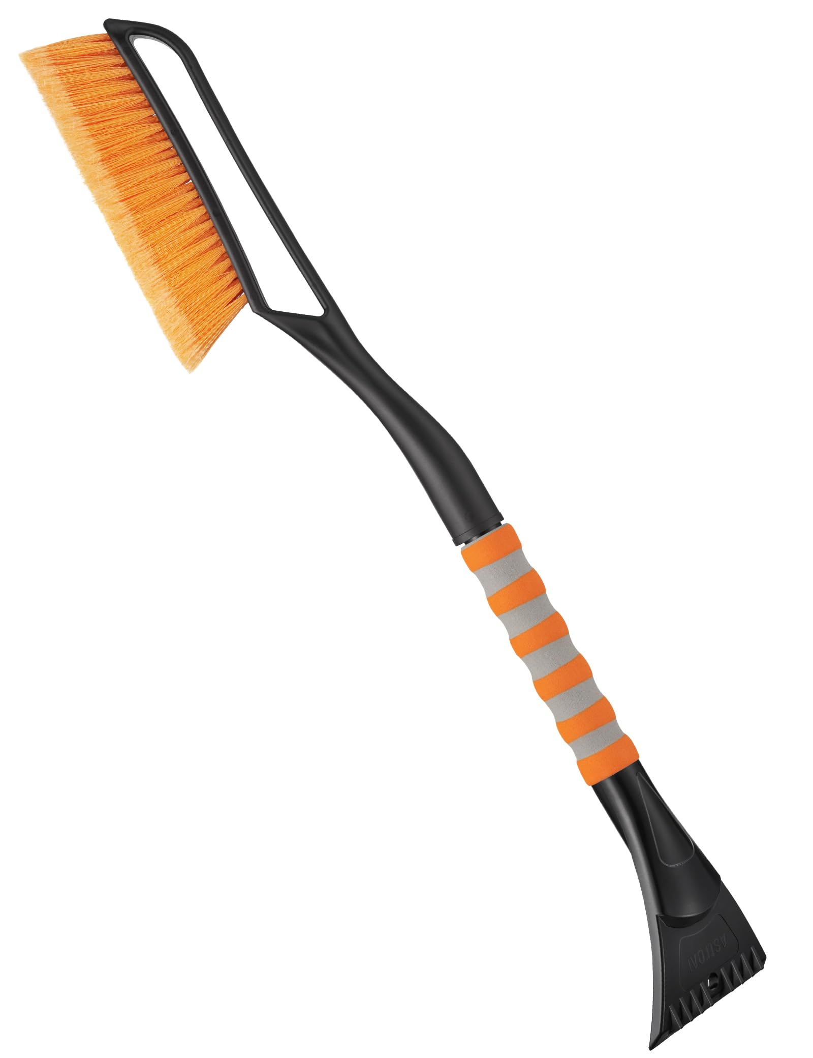 AstroAI 27'' Snow Brush and Ice Scraper for Car Windshield,Detachable Snow Scrapers with Ergonomic Foam Grip for Cars, Trucks, S