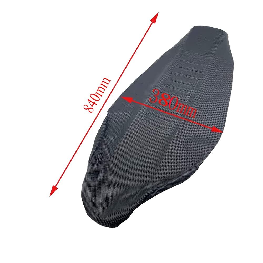 Motorcycle Universal Seat Cover Non-Slip Thick 3D Particles Suitable Rubber Striped Grip Gripper Soft For Crf Wr Wrf Rmz Yzf Sxf