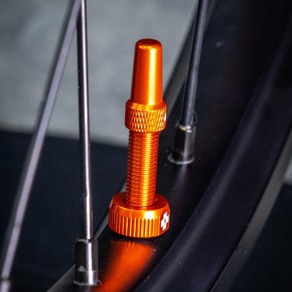 Muc-Off Tubeless Valves/60Mm/Orange V2