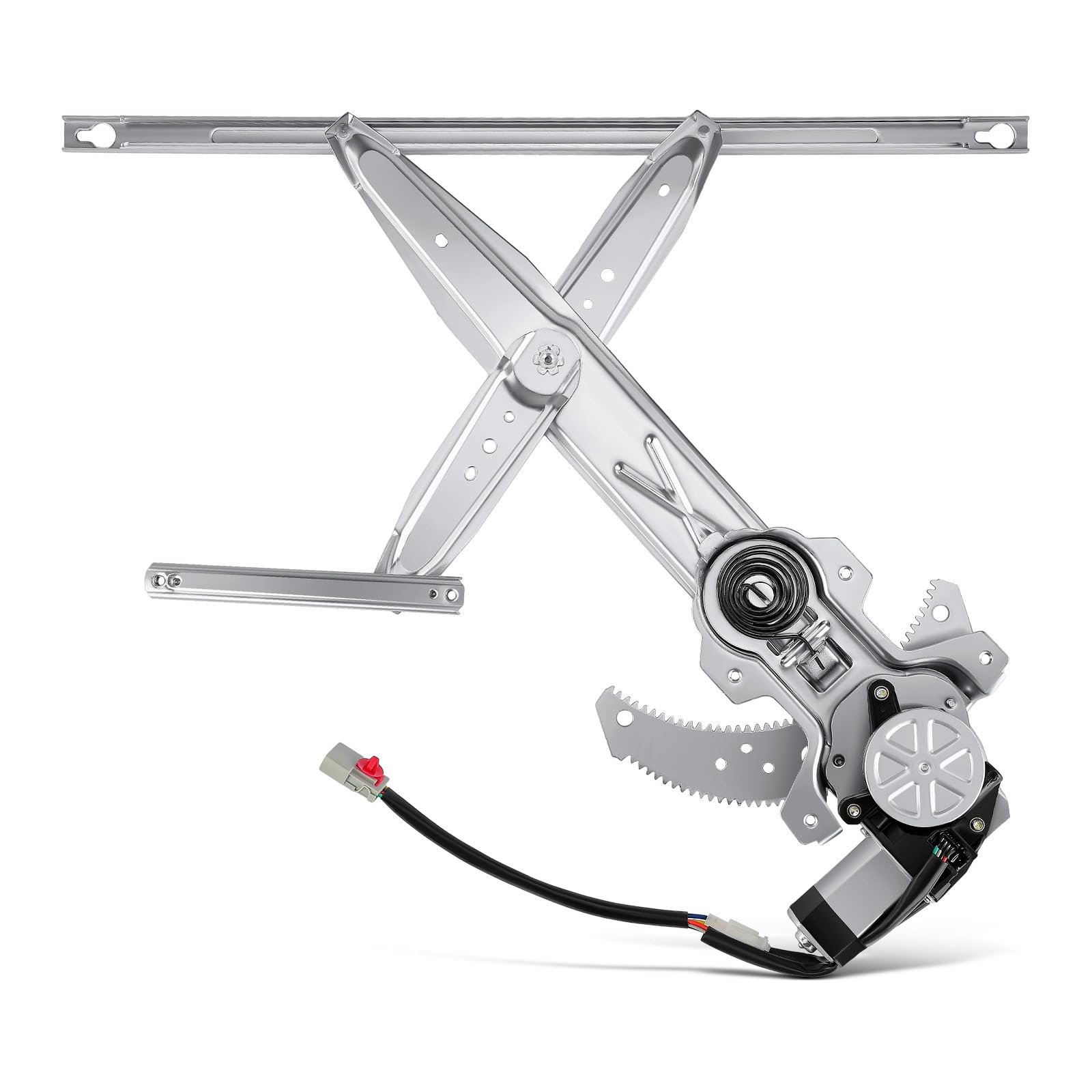 YHTAUTO Front Passenger Side Power Window Regulator with 2-Pin Motor Assembly for Honda Accord 1998-2002, 2-Door Coupe