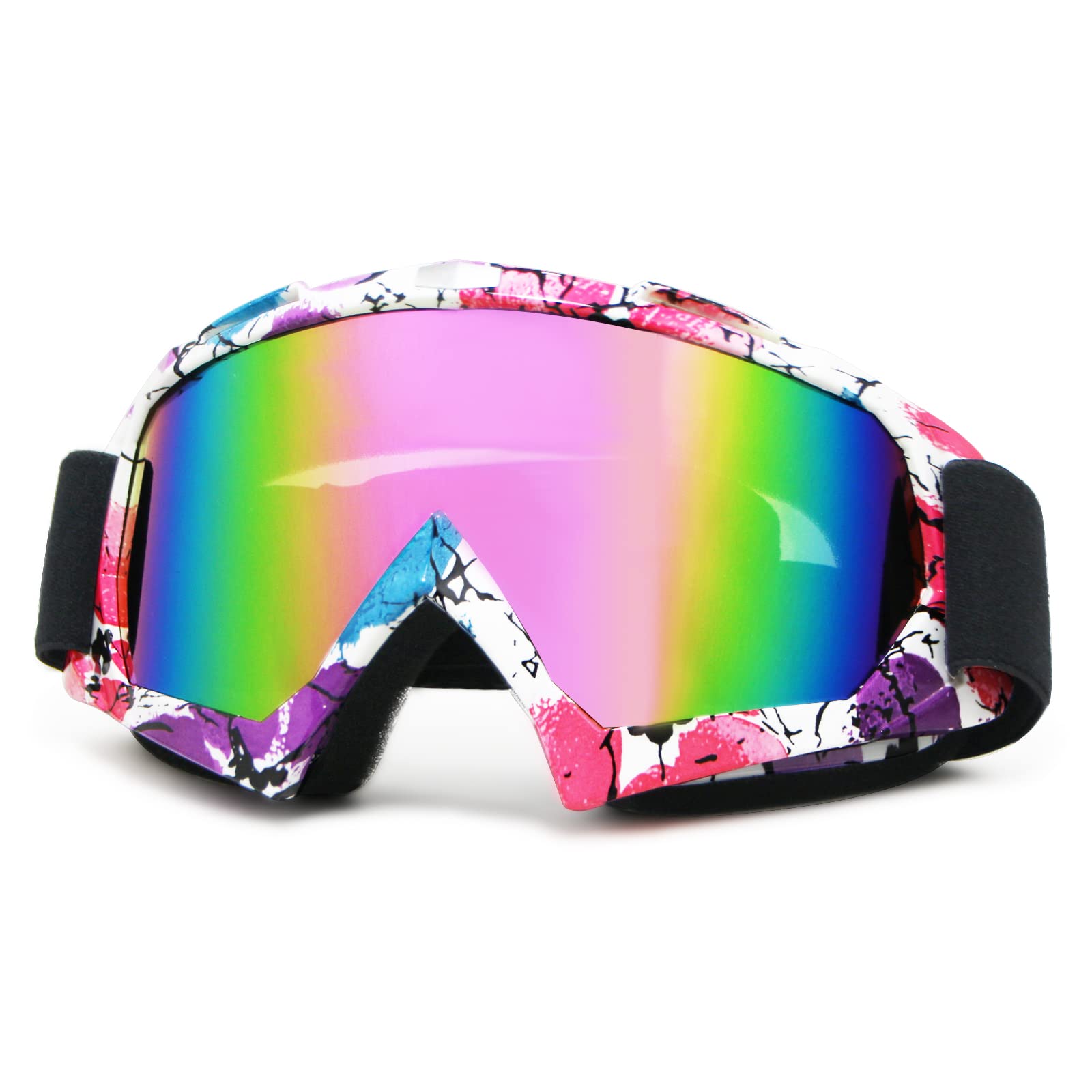 Dirt Bike Goggles Atv Motorcycle Goggles For Men Motocross Riding Goggles Uv400 Otg Offroad Goggle Mx Helmet Racing Four Wheeler