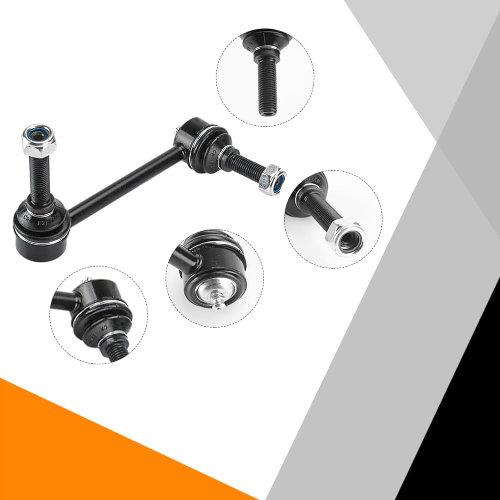 Xopiyao K80946 K80948 2Pcs Front Sway Bar Link Compatible With Toyota Tacoma 2015-2019 All Models, 2005-2014 Pre Runner Rwd, 200