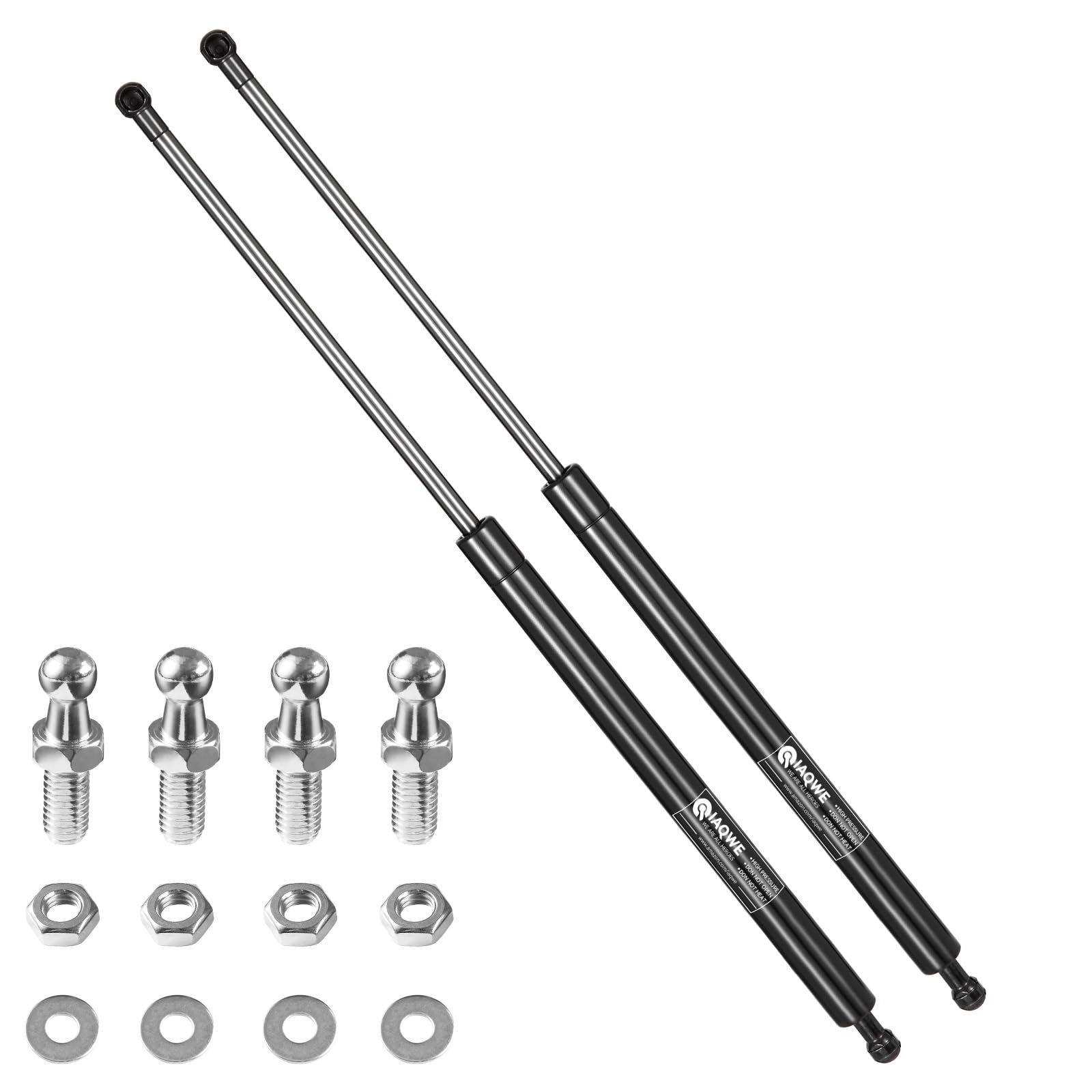 Iaqwe 28Inch 100Lb/445N Gas Struts Shock Lift Support For Tonneau Cover Heavy Duty Rv Bed Tv Cabinet Floor Hatch Storage Toy Box