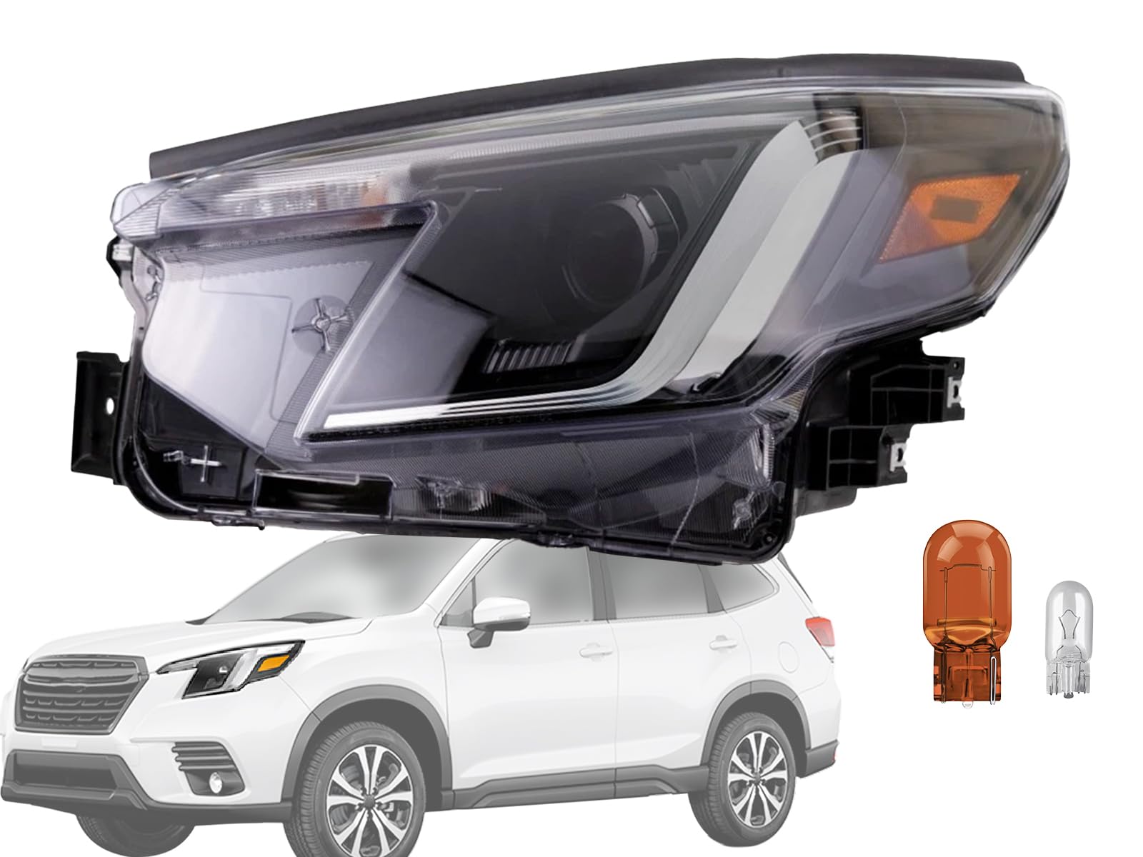 KAP Replacement for LED Head Lamps 2022 2023 2024 Forester Limited Premier Touring Model Driver Left Side 84002SJ650 SU2502177