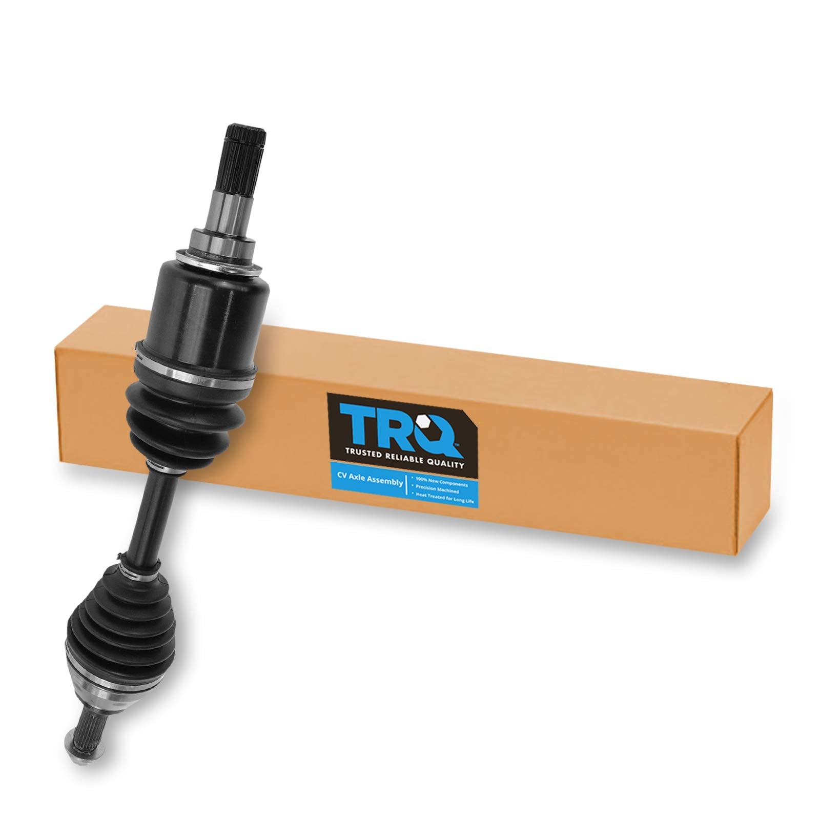 Trq Front Left Cv Axle Shaft Assembly Drivers Side Compatible With 2007-2009 Mazda 3