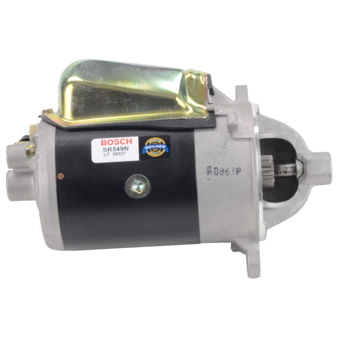 Bosch Automotive SR549N 100% New Starter for Select 1980-91 Ford Bronco, Econoline, F-150, F-250, F-350, Mustang, Thunderbird; L