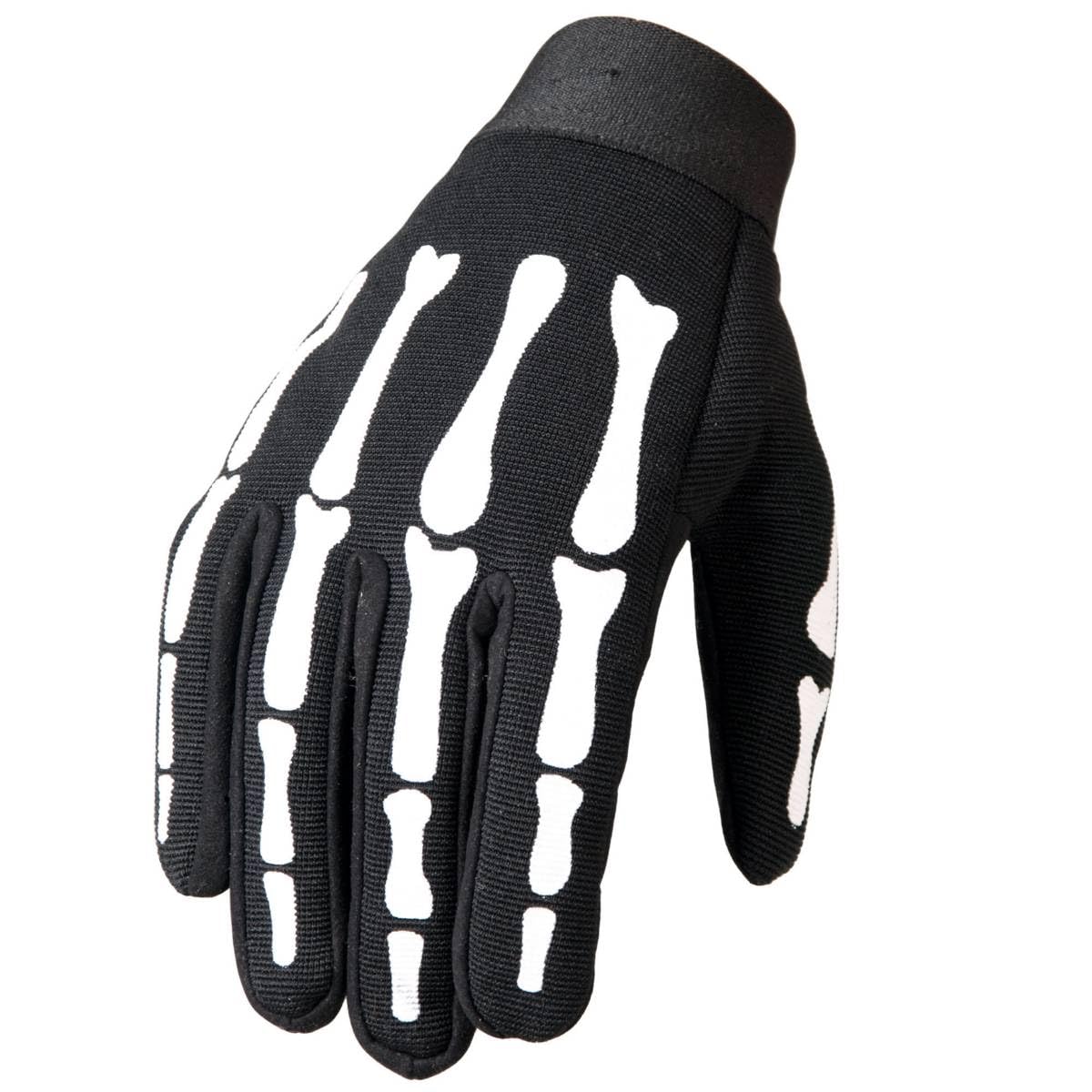 Hot Leathers Gvm2007 Skeleton Mechanic Gloves (Black, Xx-Large)