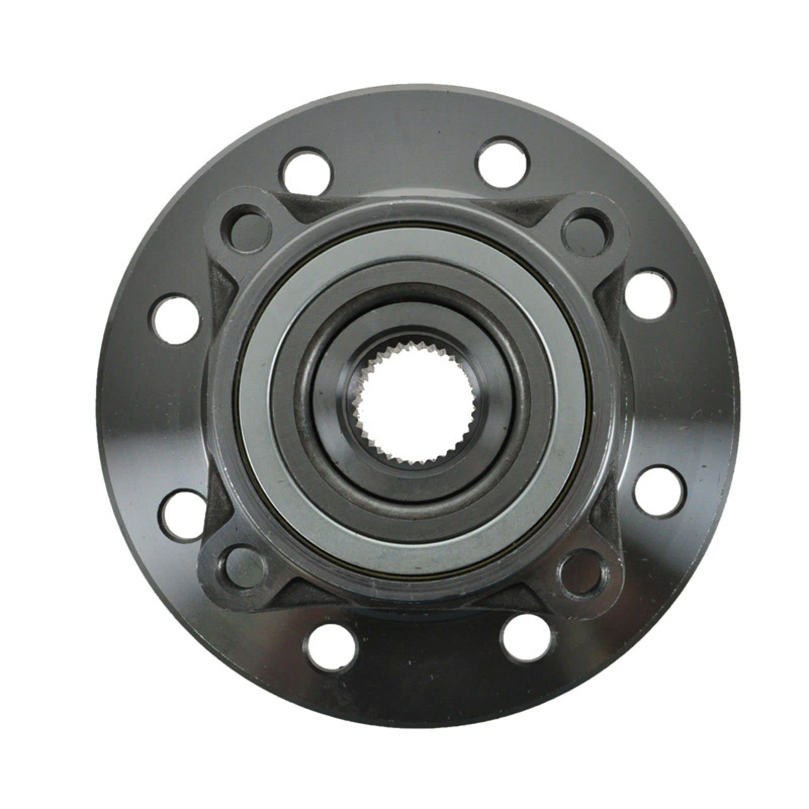Trq Front Wheel Bearing & Hub Assembly With Abs Sensor Compatible With 1994-1999 Dodge Ram 3500