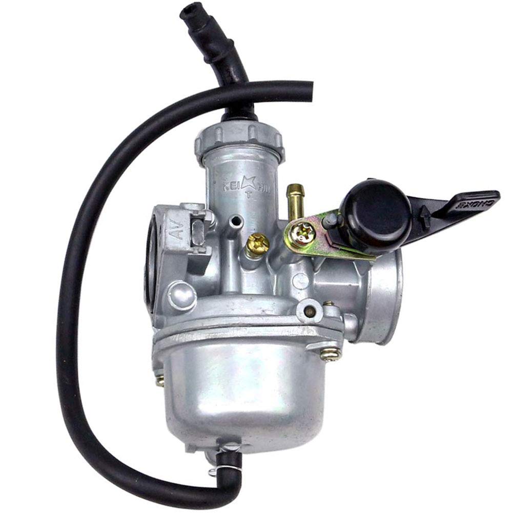 TOPEMAI PZ22 Carburetor for 110cc 125cc Dirt Bikes, Pit Bikes, ATVs, Go Karts - Includes Air Filter & Spark Plug, 22mm