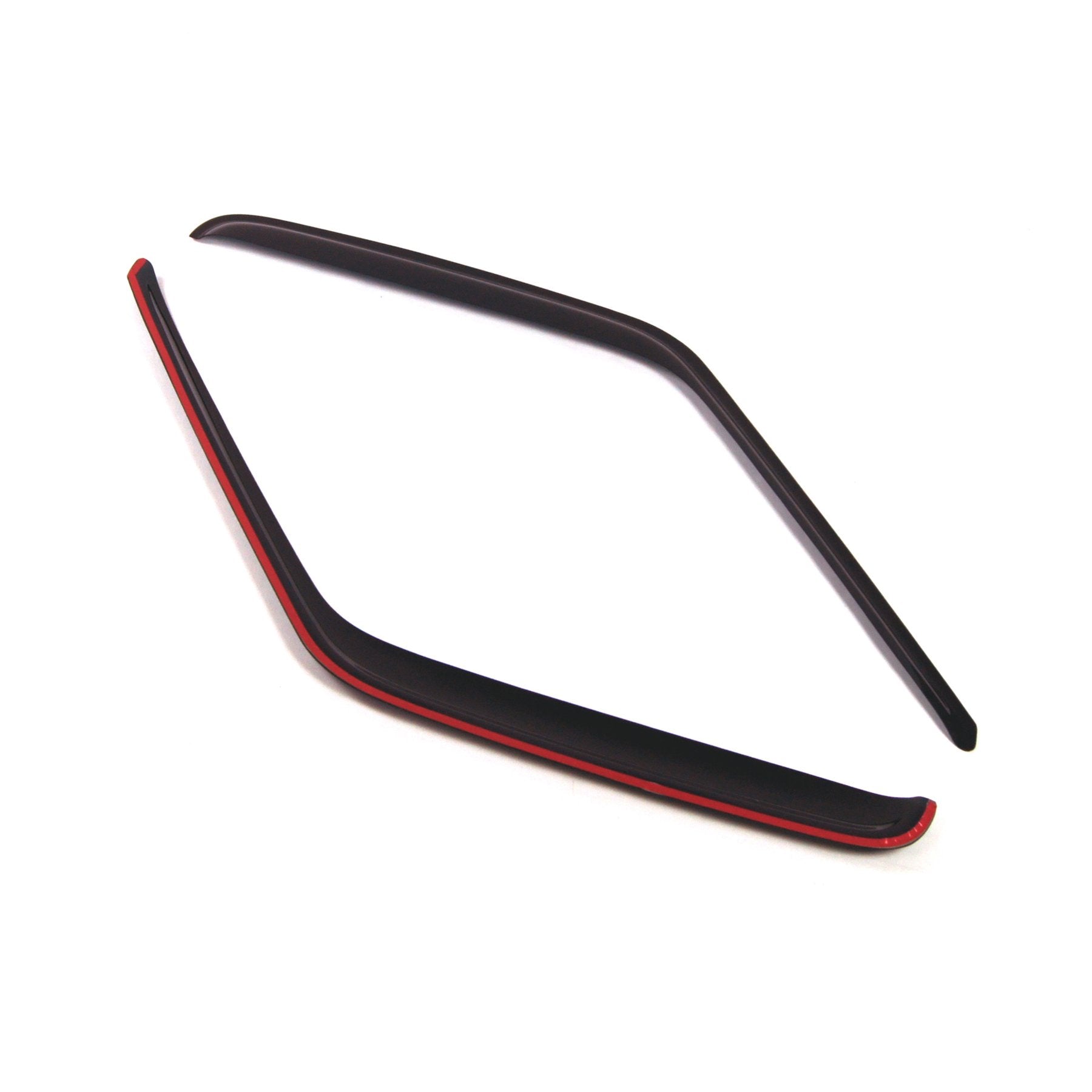 Tuningpros Outside Mount Window Vent Visors Rain Guards Compatible With Ford F-350 1980-1996 | Side Window Wind Deflectors Rain
